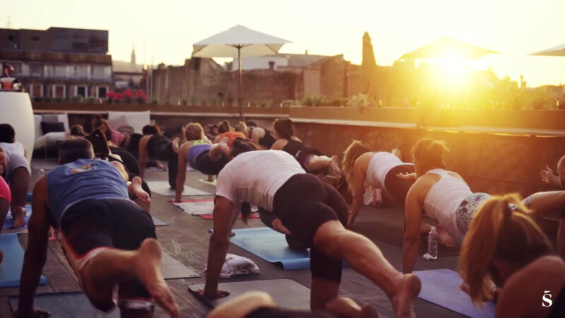 Sunset Yoga Sessions at Rooftop